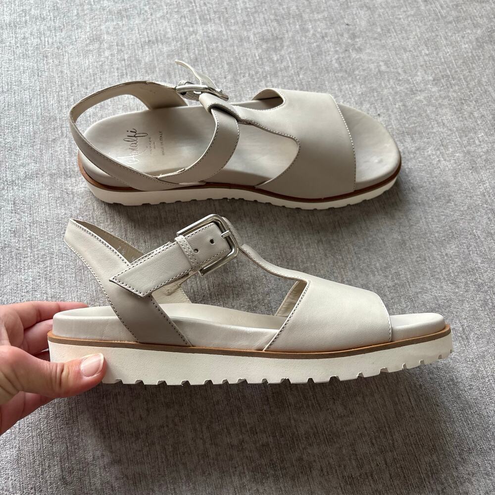 NWOT Amalfi Leather Sandals